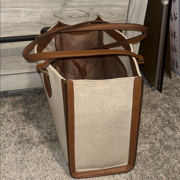 Kate Spade Cream and Tan Tote Bag - Picture 2 of 7